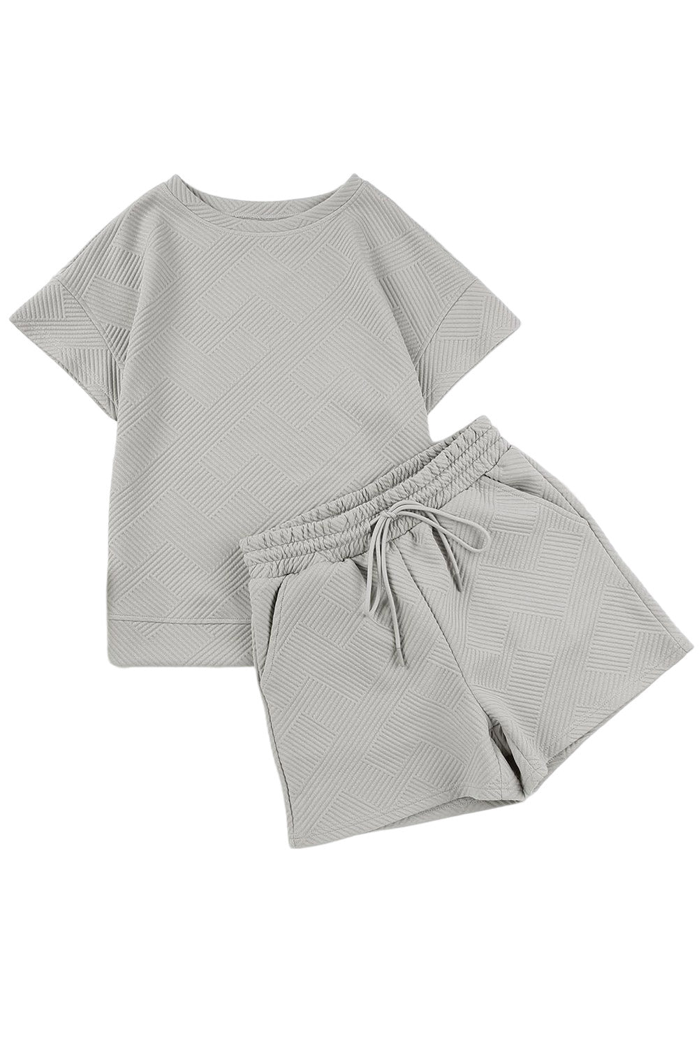 Two-Tone Long or Short Sleeve Top and Shorts or Pants Sets