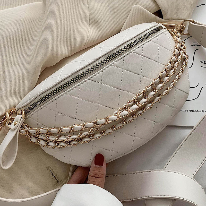 Women's Quilted Crossbody Bag