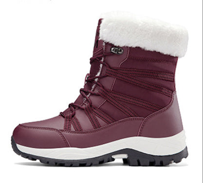 Winter Fleece-lined Non-slip Snow Boots