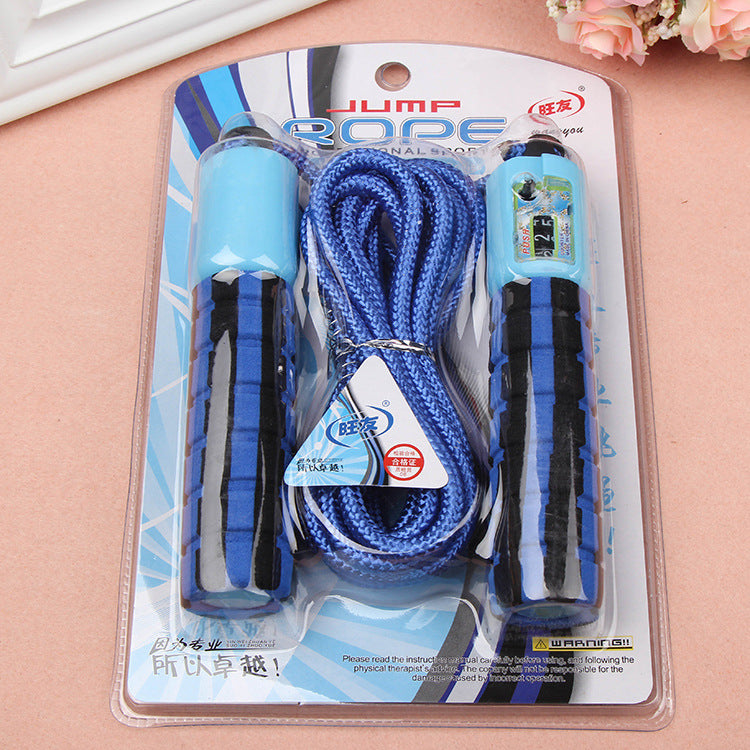 Blue Counting Jump Rope