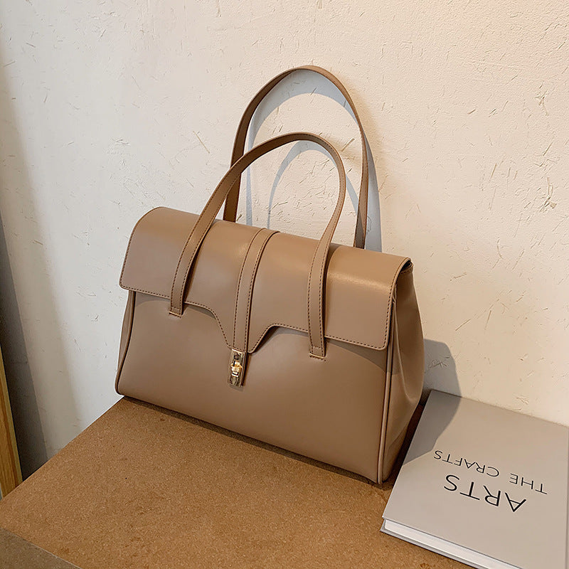 Large Capacity PU Leather Handbag