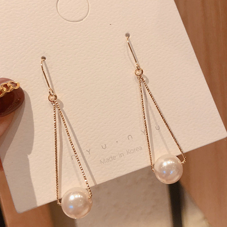 Personality Tassel and Stud Earrings
