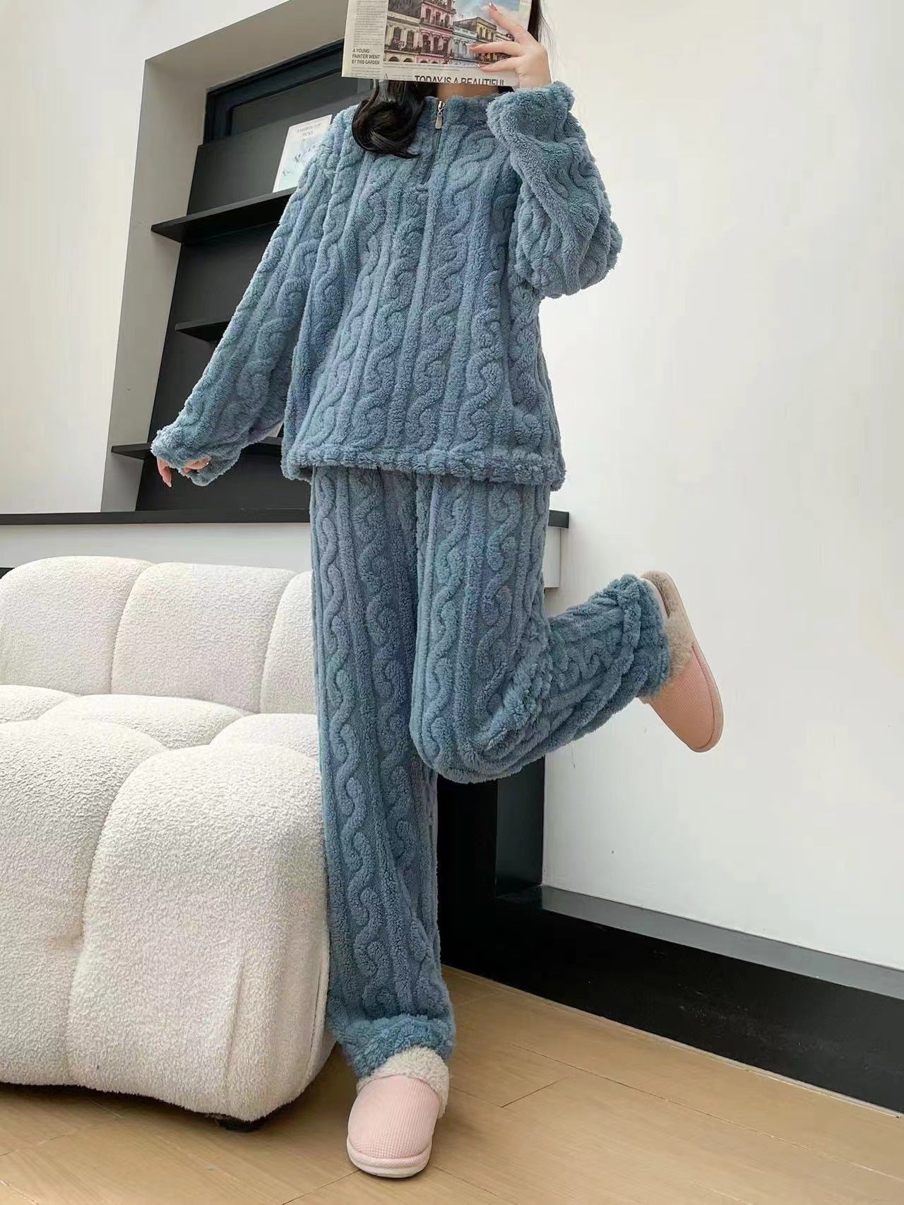 Furry Fleece Pajamas