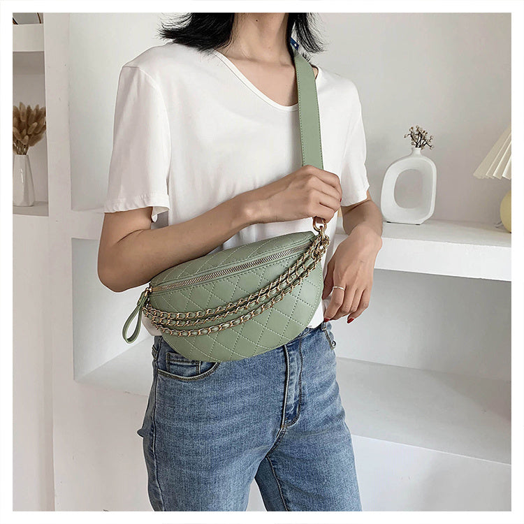 Women's Quilted Crossbody Bag
