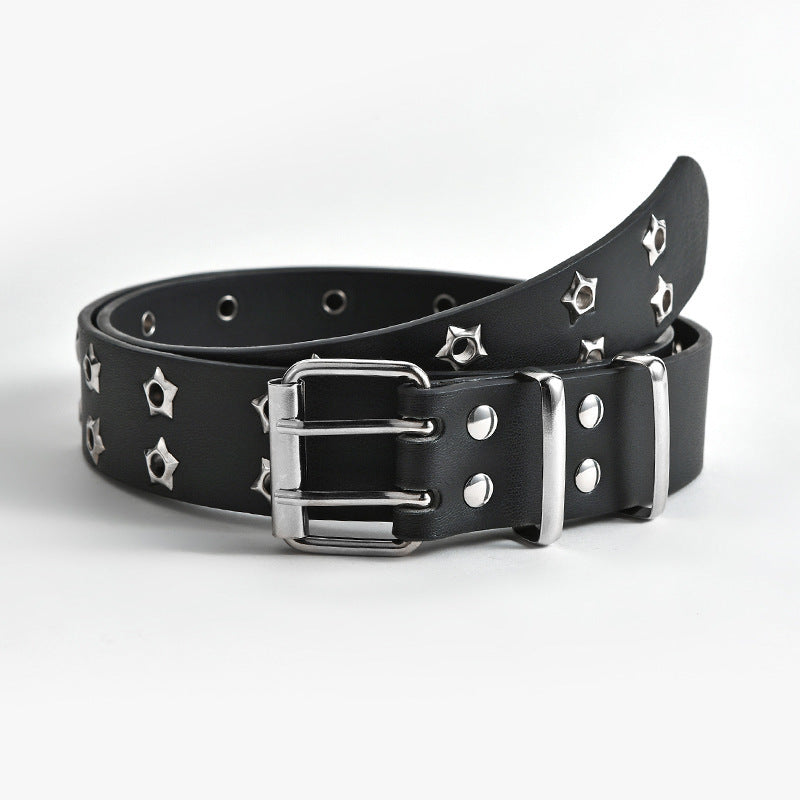 Women's Stars Decorative Double-row Belts