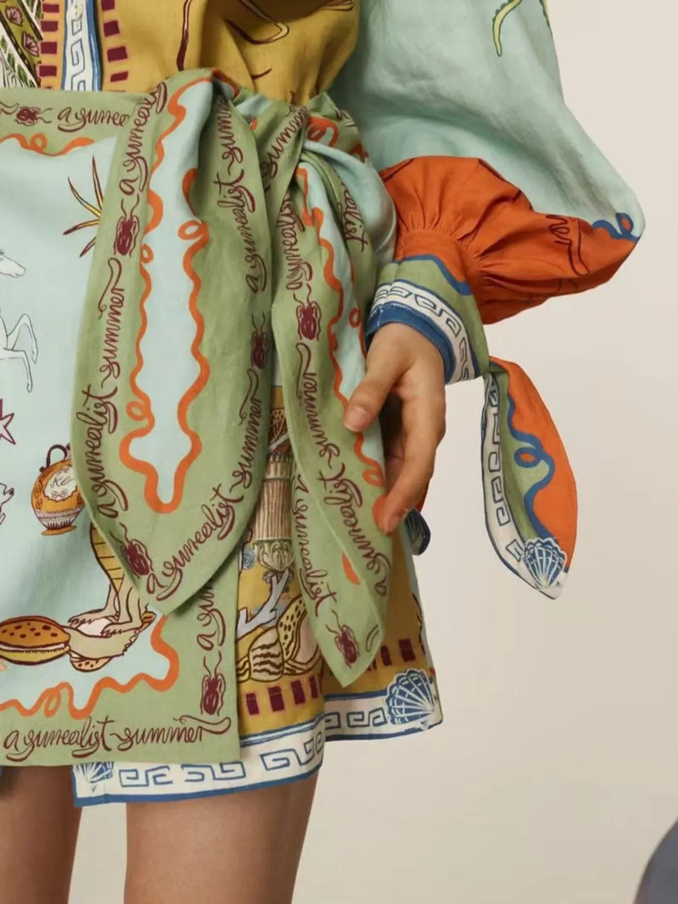 Printed Long Sleeve Shirt Dress Trendsi Shirt Dress