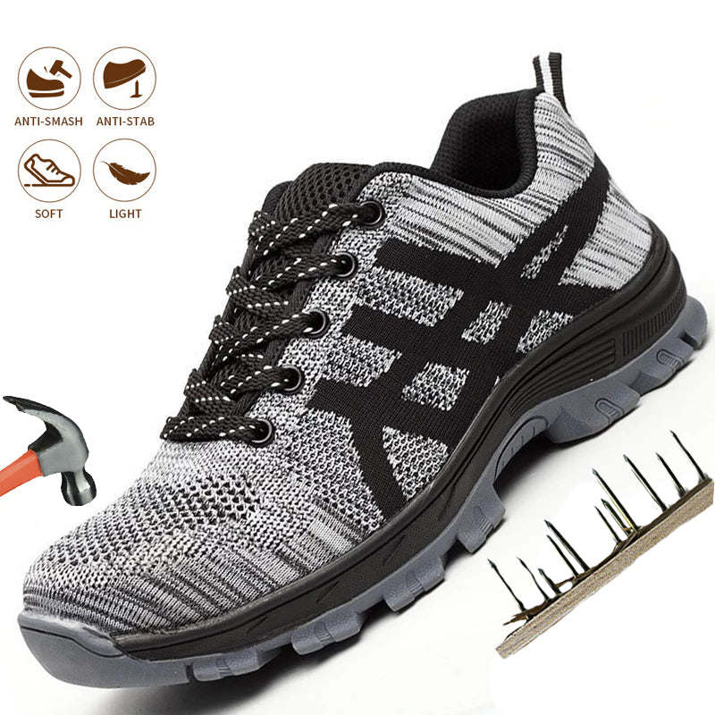 Indestructible Steel Toe Anti-Puncture Sneakers