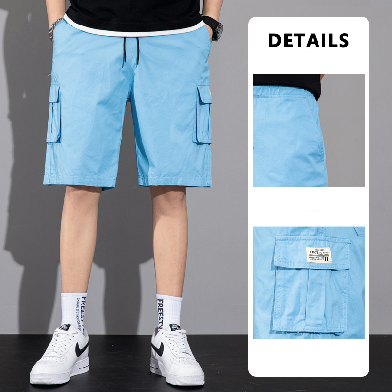 Men's Multi Pocket Cargo Shorts