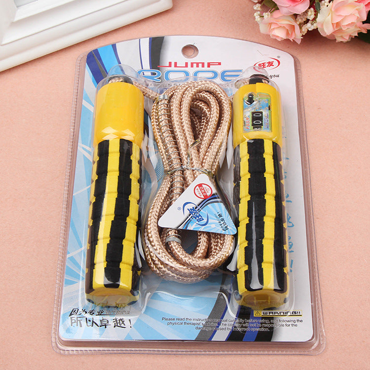 Yellow Counting Jump Rope