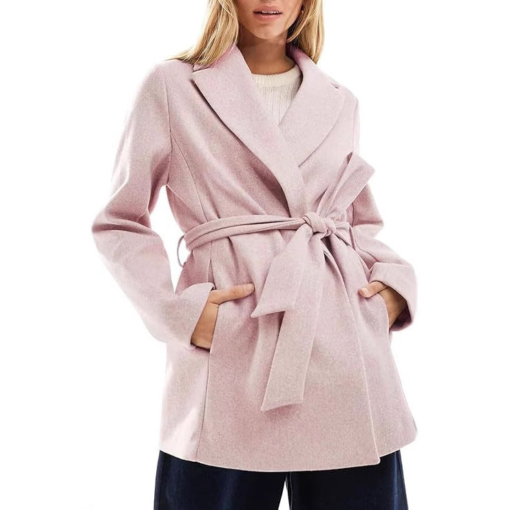 Belted Wrap Pea Coat