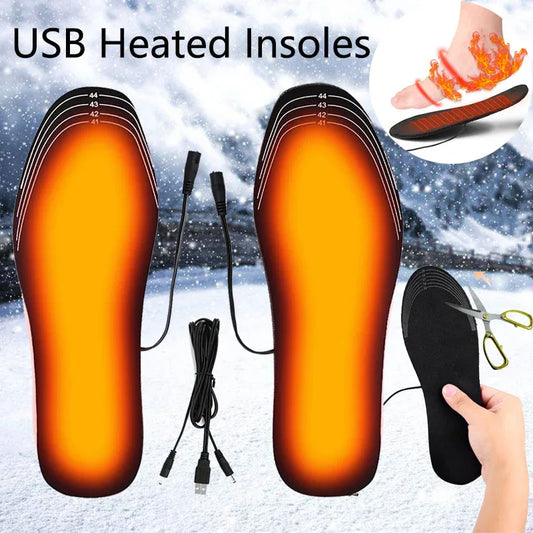 USB Heated Shoe Insoles Bazaare Mart Heated Insoles