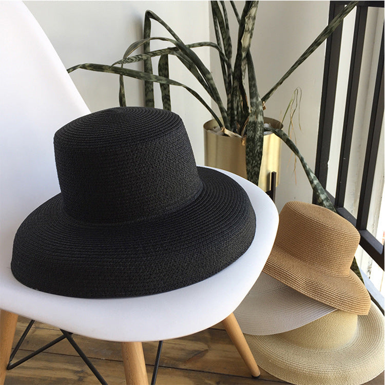 Big Brim Retro Straw Hat