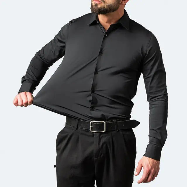 New Men's Stretch  Business Shirt