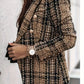Classic Plaid Blazer Bazaare Mart Plaid Jacket