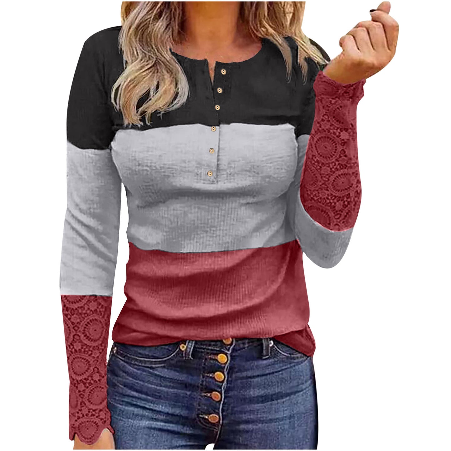 Long Sleeved Slim Fit Pullover Top