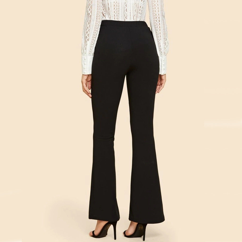 High Waist Flared Pants