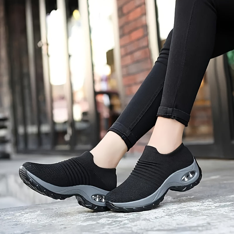 Women's Breathable Mesh Slip-On Sneakers