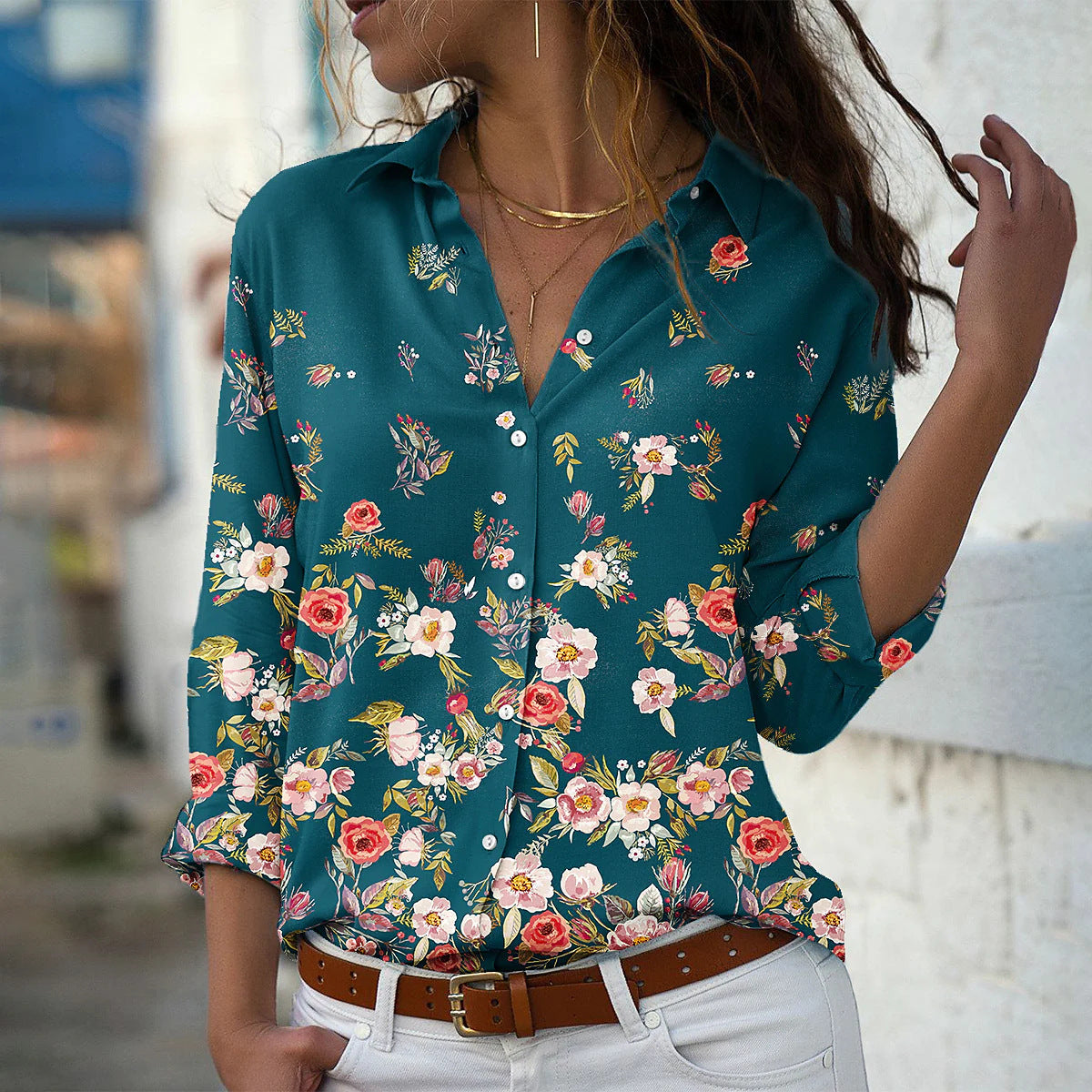 Long Sleeve Printed Shirts