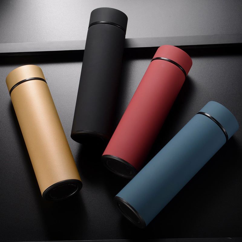 Sleek Stainless Steel Double Wall Vacuum Insulated Thermos