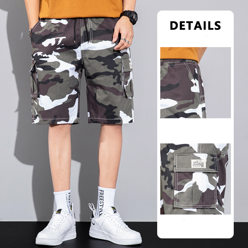 Men's Multi Pocket Cargo Shorts