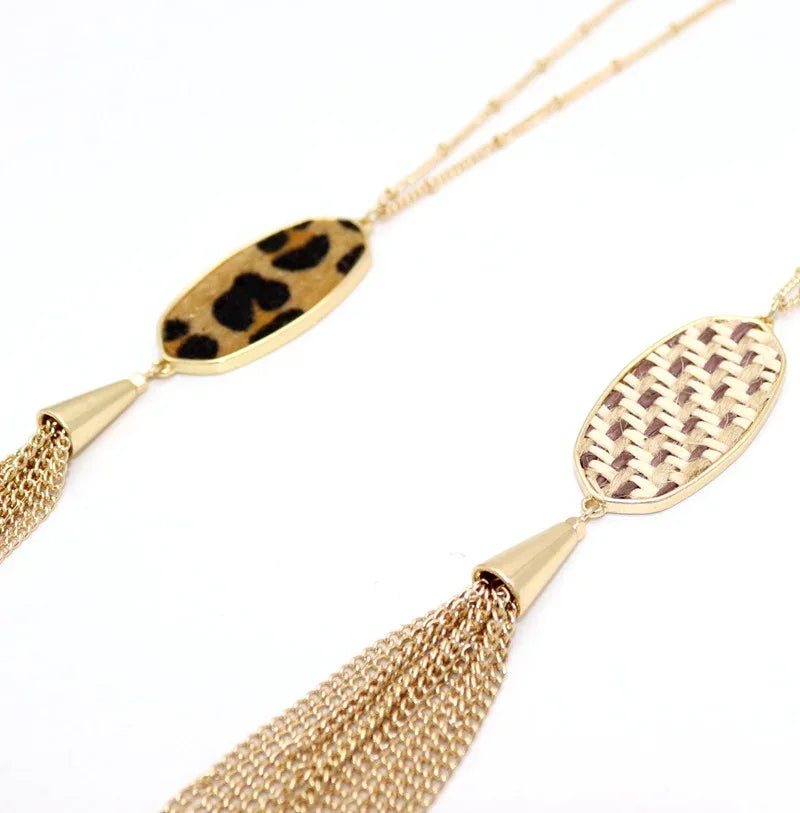 Long Tassel Necklace