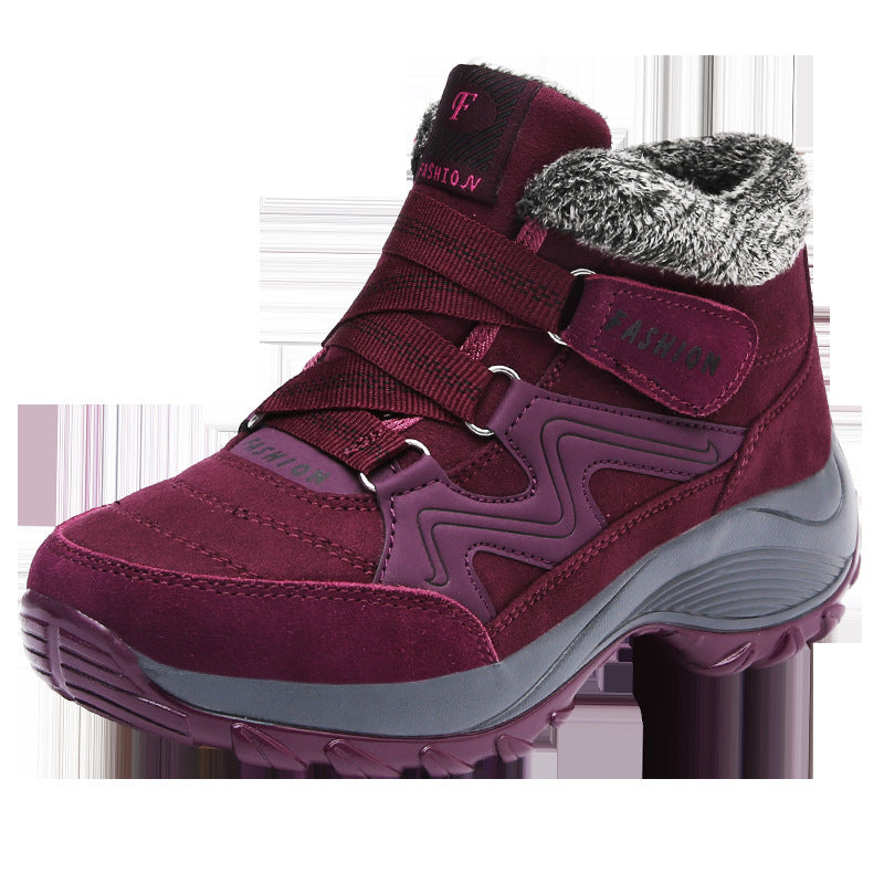 Ladies Leather Hiking Shoes