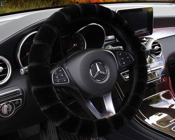 Velvet Warm Grip Steering Wheel Cover CJ Dropshipping Steering Wheel Cover