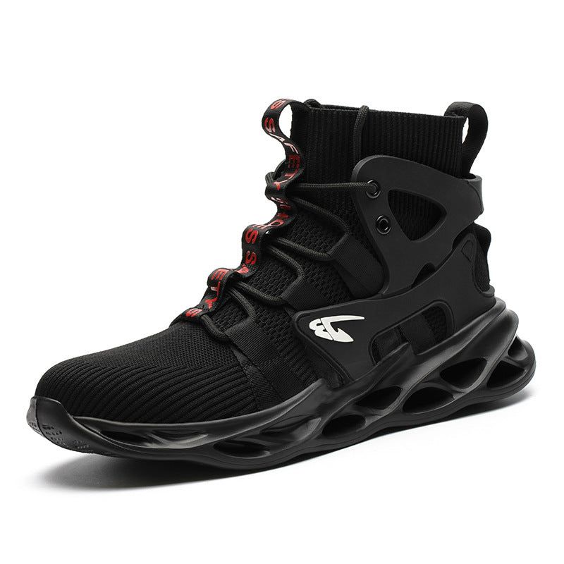 High-top Steel Toe Hiking Boots