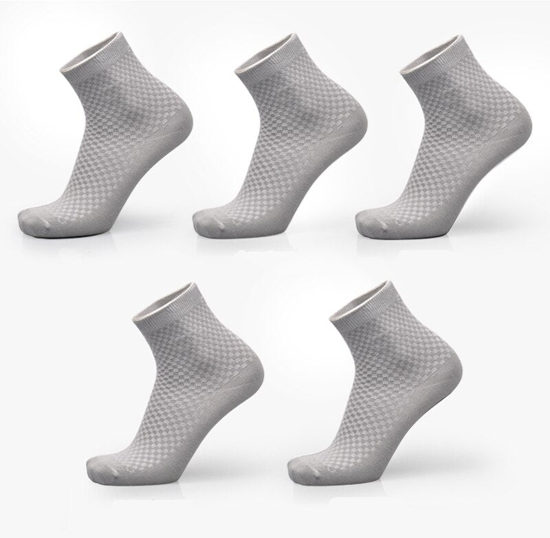 Men's Gray Bamboo Socks