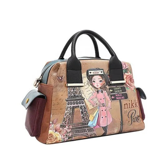Nicole Lee USA Eco-Leather Boston Bag