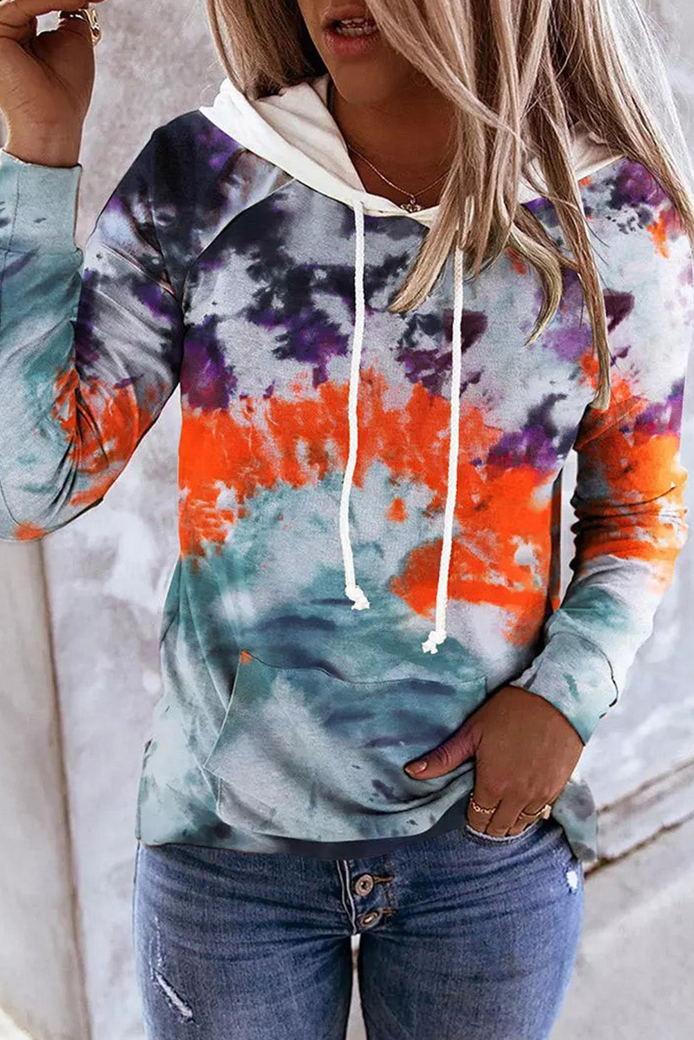 Colorful Tie Dye Hoodie