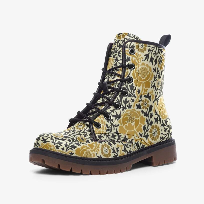 Yellow Rose Martin Boots