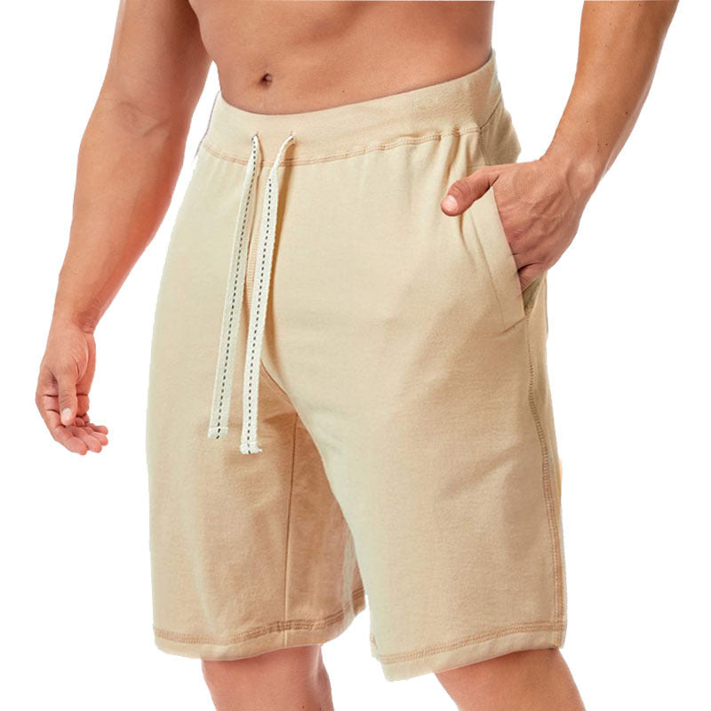 Men's Long Drawstring Shorts