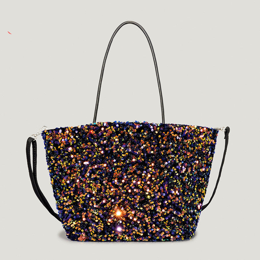 Large Sequin Tote Bag