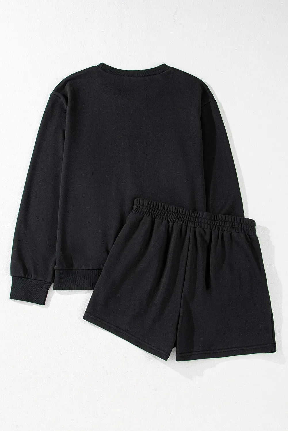 GAME DAY Football Round Neck Long Sleeve Top and Shorts Set Bazaare Mart Football Shorts Set