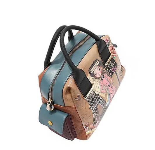 Nicole Lee USA Eco-Leather Boston Bag