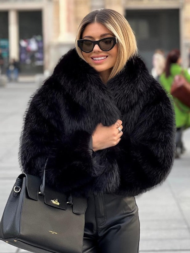 Winter Faux Fur Coat