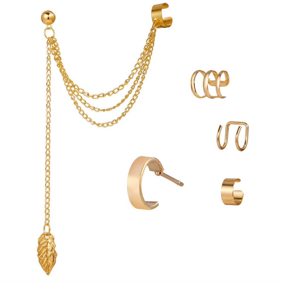 Five-Piece Ear Cuff Set