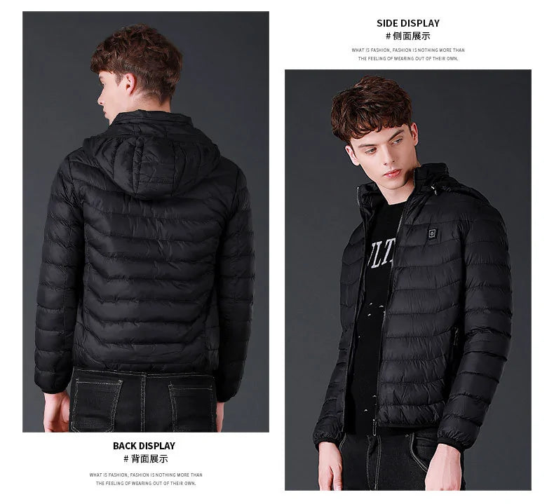 Heated Puffer Vest and Jacket