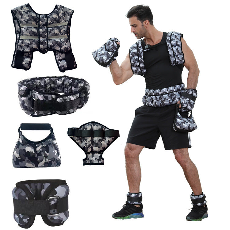 Weight-bearing Sandbag Full Body Training Suit Fitness