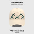 Sweet Trendy Bow Baseball Cap Beige Free Size Bazaare Mart Trendy Bow Cap