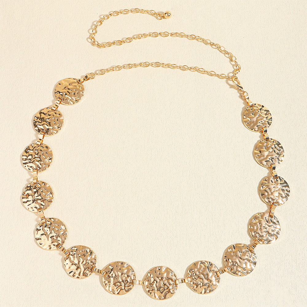 Metal Waist Coin Chain Belt Accessories