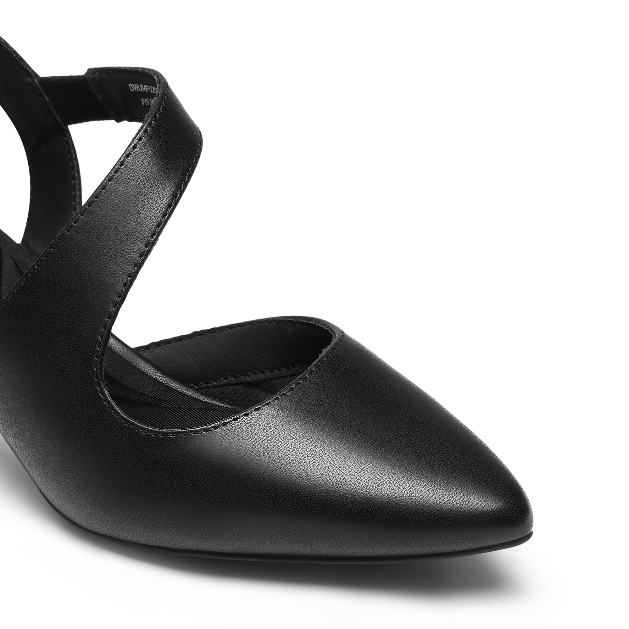 Low Kitten Heel Strappy Pumps