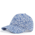 Floral Cotton Cap Blue Adjustable Bazaare Mart Floral Cap