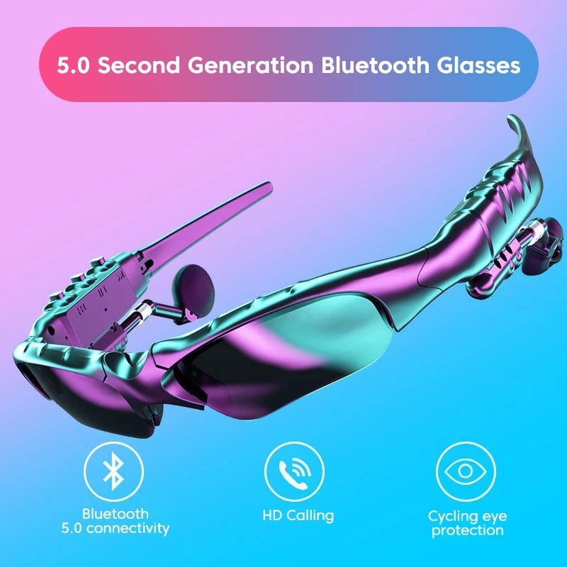 Women's Colorful Bluetooth Sunglasses