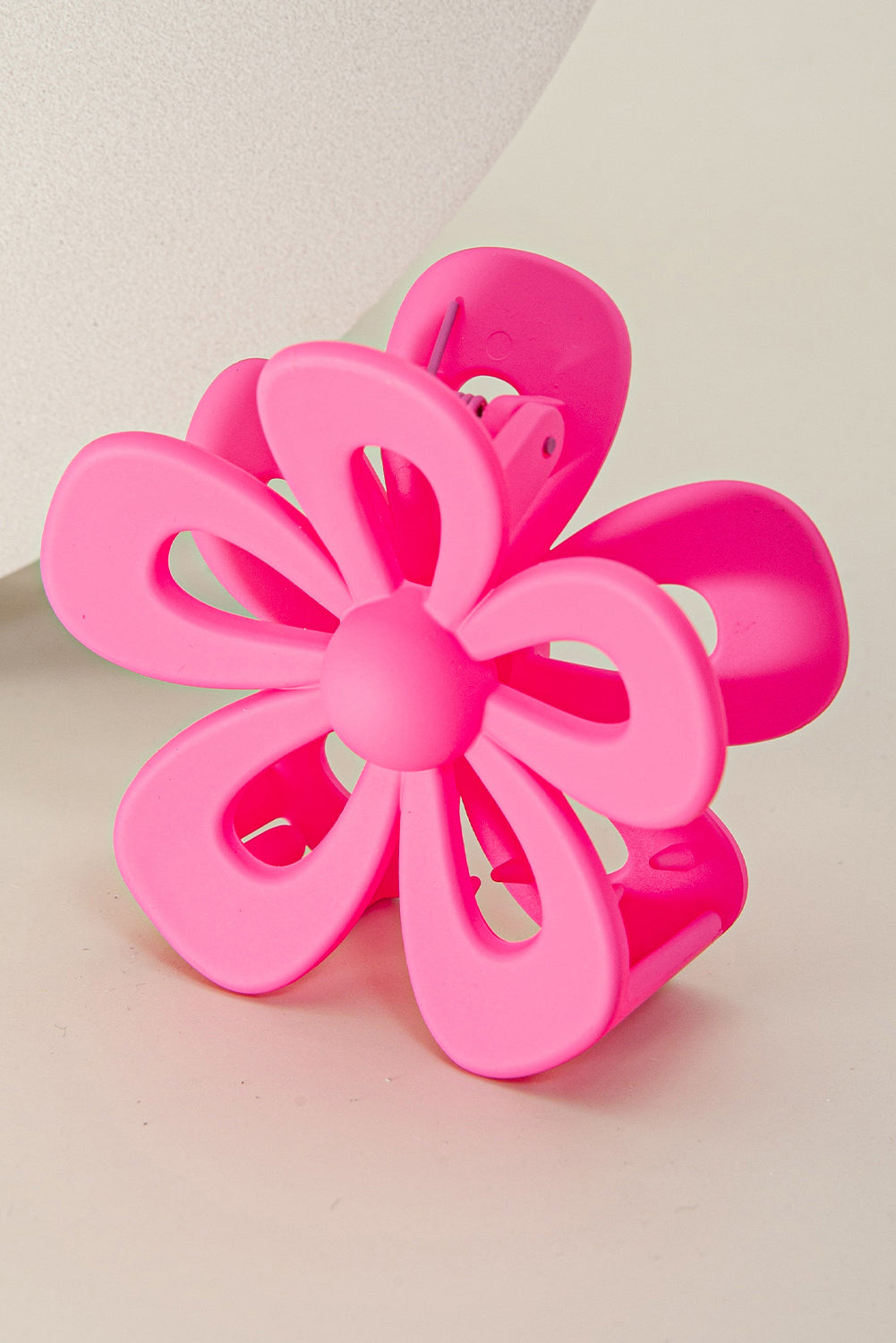 Sweet Hollowed Flower Shape Claw Clip