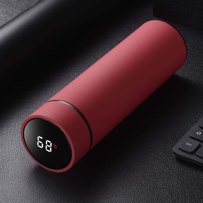 Sleek Stainless Steel Double Wall Vacuum Insulated Thermos