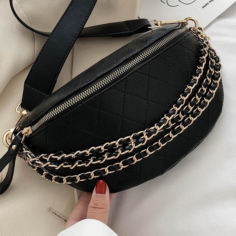 Women's Quilted Crossbody Bag