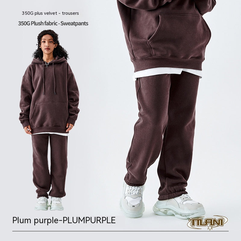 Loose Fit Fleece Sweatpants