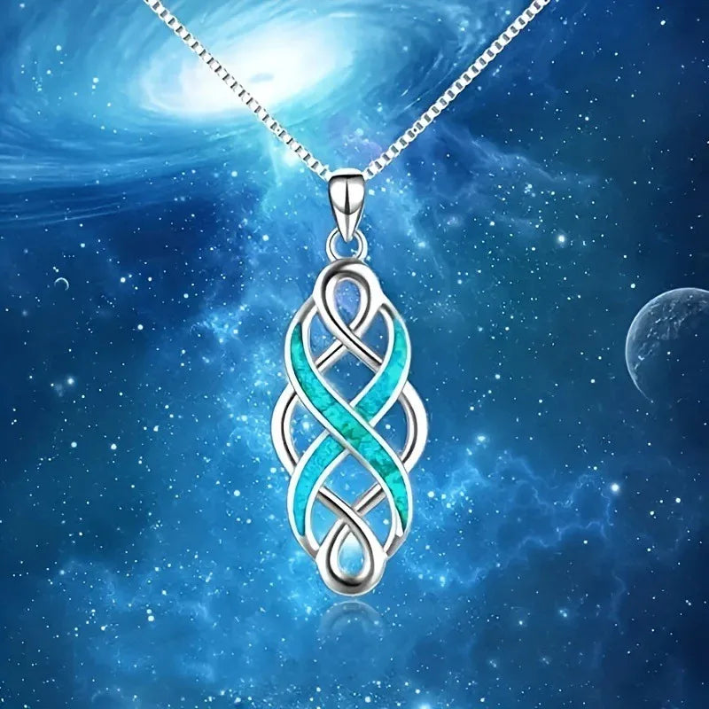 Irish Celtic Knot Pendant Necklace Bazaare Mart Celtic Necklace